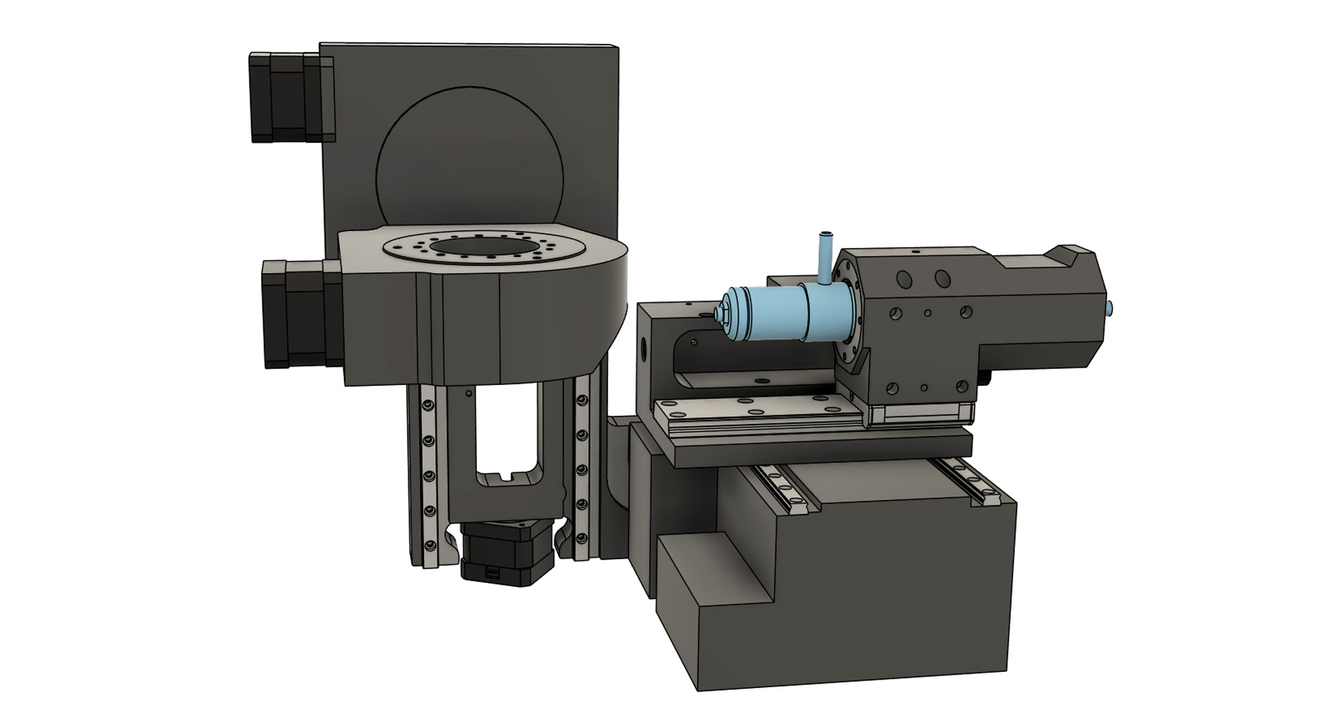 Modélisation 3D d'une station de test mécanique